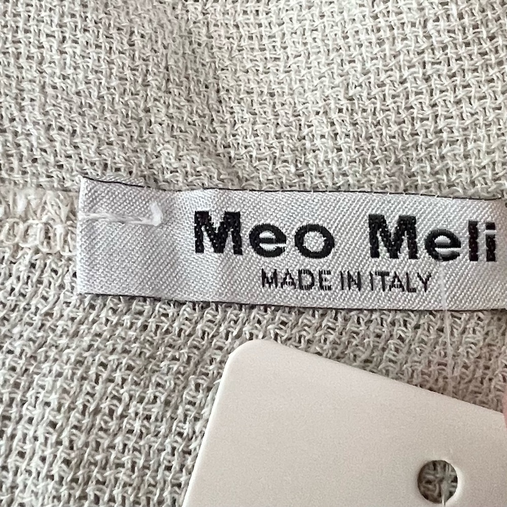 NWT Meo Meli Gauzy Flowy Tunic Top Dress Boho Beachy Neutral - Picture 10 of 14